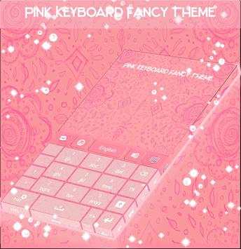Pink Keyboard Fancy Theme screenshot 3