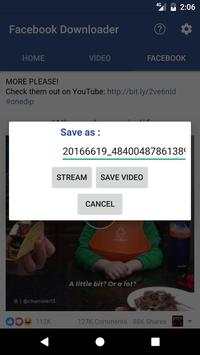 Video Downloader for Facebook screenshot 3