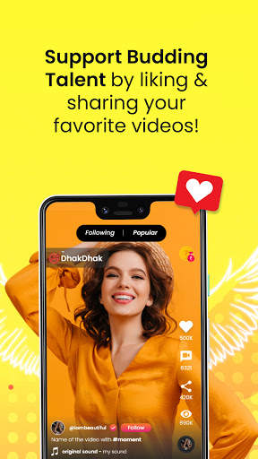 DhakDhak – Best Short Video App! screenshot 8