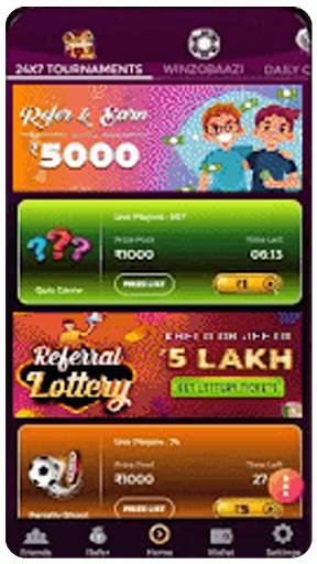 WinZo QUIZ - Earn Money Play Trivia Quiz screenshot 1