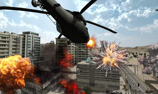 Helicopter Air Gunship Fighting 3D screenshot 1