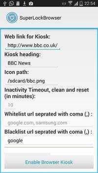 Kiosk Browser no root screenshot 3