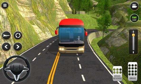 Racing Hill Bus Driving - best racing simulation screenshot 1