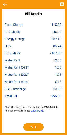 KSEB BILL CALCULATOR screenshot 3