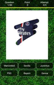 Tebak klub sepak bola kit 2017 screenshot 5