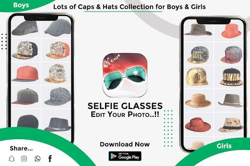 Selfie Glasses Photo Editor - Stylish Sunglasses screenshot 6