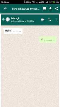 Fake Whats Status & Chat screenshot 3