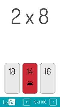 LeGa - YouTube multiplication table screenshot 4