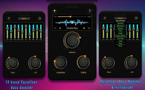 Music 10 Band Equalizer Bass Booster screenshot 1