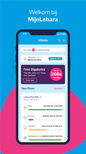 MyLebara Prepaid & Sim Only screenshot 1