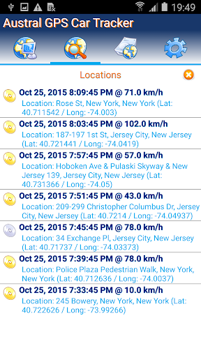 GPS Tracker Car TK SMS Full screenshot 2