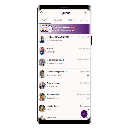 Ujumbe Messenger screenshot 3