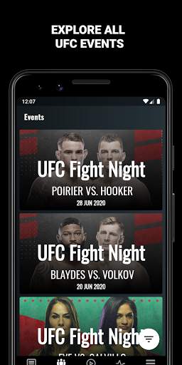 All MMA - UFC, One, Bellator News & Live Fights screenshot 2