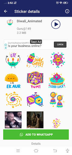 Telugu Stickers WASticker Apps screenshot 2