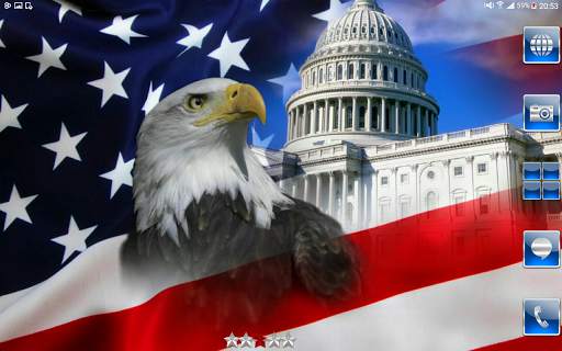 Free Independence Day Go Launcher theme screenshot 13
