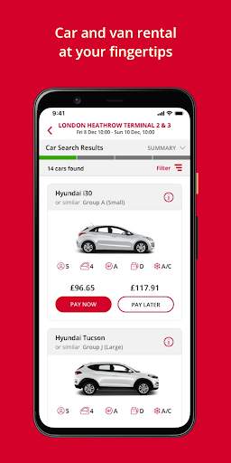 Avis Car Hire स्क्रीनशॉट 2