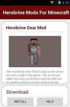 Herobrine Mods For Minecraft screenshot 18