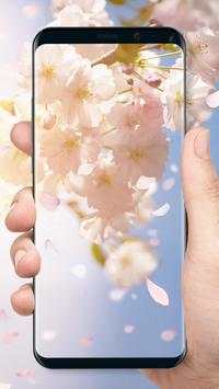 Sakura & cherry blossom Live Wallpaper screenshot 3