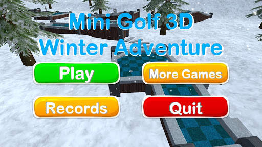 Mini Golf 3D Winter Adventure screenshot 2