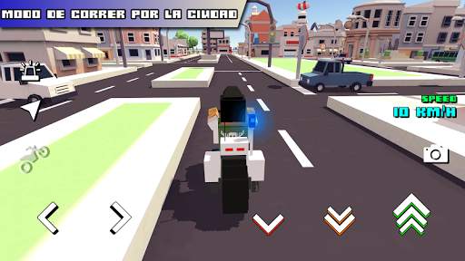 Blocky Moto Racing - motos screenshot 4