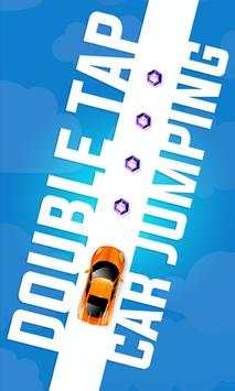Double Tap Car Jumping Dash Run screenshot 1