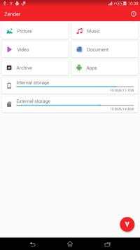 Zender File Transfer, Sharing screenshot 2