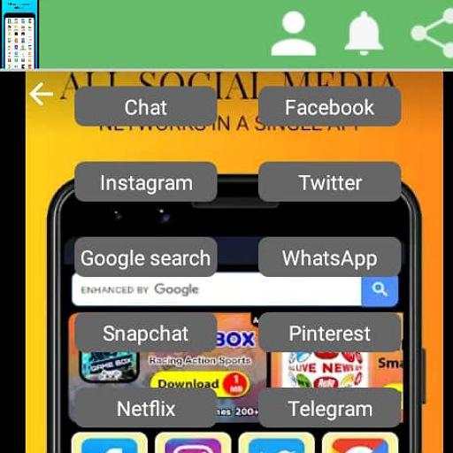 All in one Social media screenshot 1