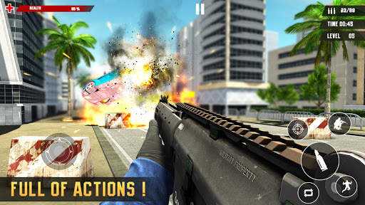 US Police Free Fire - Free Action Game screenshot 5