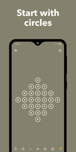 KolamApp — Draw your kolam screenshot 1