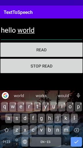 Text To Speech скриншот 1