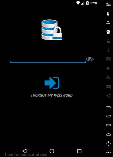 Passwords Database screenshot 1