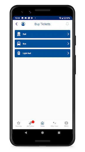 NJ TRANSIT Mobile App скриншот 2