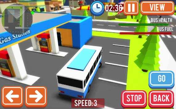 Cartoon Bus Simulator 3D screenshot 2