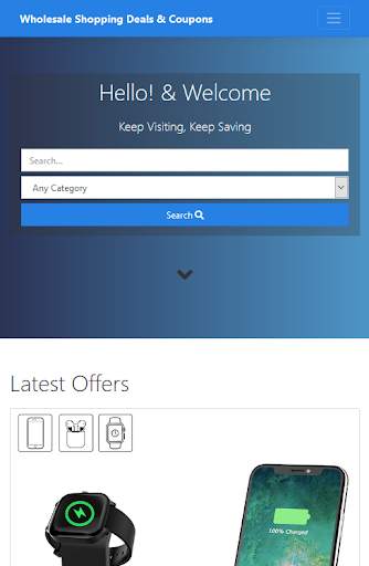 Wholesale Shopping screenshot 1