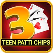 Teen patti chips icon