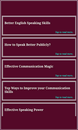 Speaking Skills screenshot 3