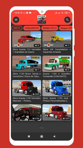 Skins Grand Truck Simulator 2 - PRO screenshot 1