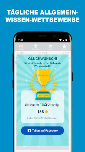 QuizzClub Allgemeinwissen Quiz screenshot 6
