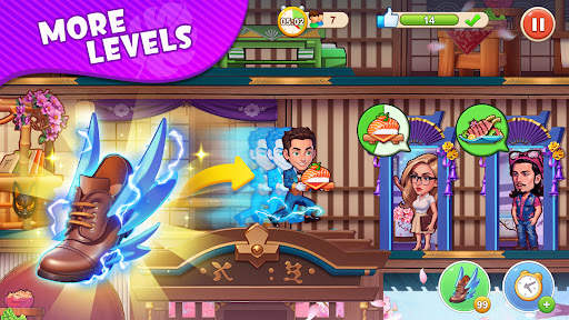 Seaside Mania: Hotel Dash Game screenshot 2