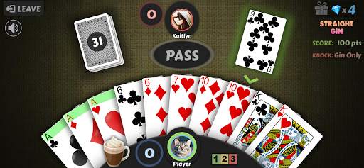 Gin Rummy - Offline Card Games screenshot 2