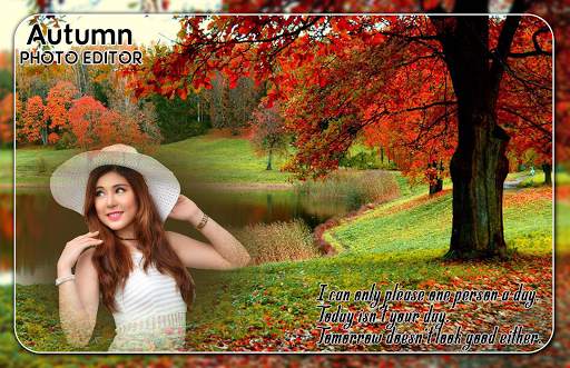 Autumn Photo Editor screenshot 3