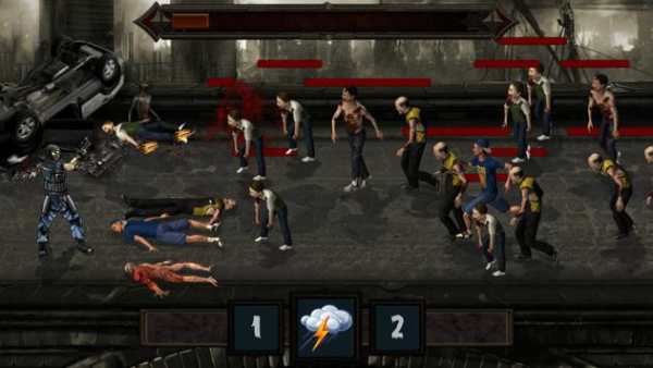 Zombie invasion : shooting games 2d screenshot 5