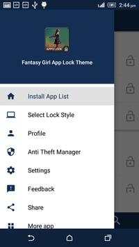 Fantasy Girl App Lock Theme screenshot 7