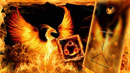 Fire Phoenix Launcher Theme screenshot 4