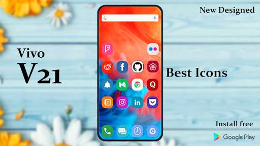 Theme for vivo v21 | launcher for vivo v21 screenshot 4