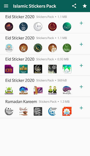 Islamic WA Stickers Pack 2020 | Jummah Mubarak screenshot 1
