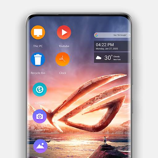 Rog Theme for launcher 4.4