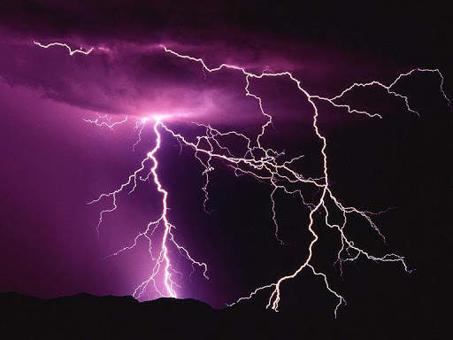 Lightning Live Walpaper screenshot 1