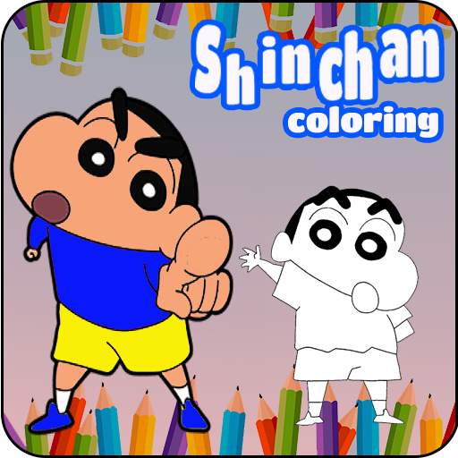 shinchan for coloring 1.3