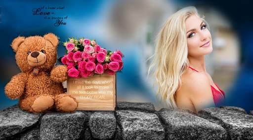Teddy Bear Photo Frame : Love Teddy Photo Editor screenshot 4